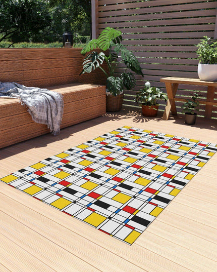 Elegant Chenille Outdoor Rug for Chic Exteriors