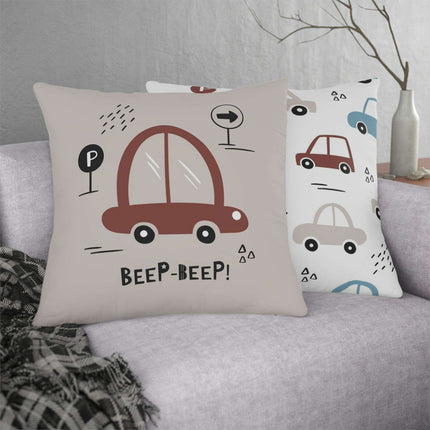 Vibrant Waterproof Floral Cushions for Outdoor and Indoor Living - Stylish Polyester Patio Pillows