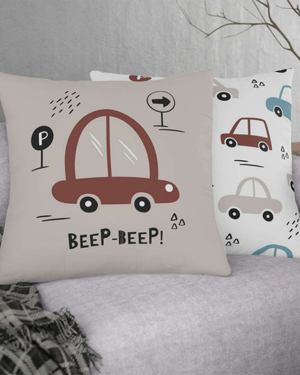 Vibrant Waterproof Floral Cushions for Outdoor and Indoor Living - Stylish Polyester Patio Pillows