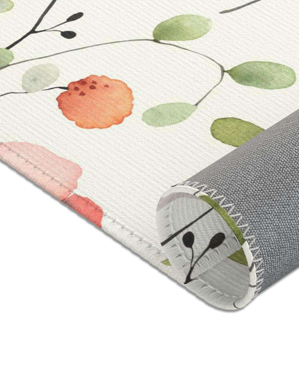 Customizable Chenille Polyester Area Rugs for Unique Home Styling