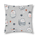 Chic Water-Resistant Floral Cushion Covers for Stylish Outdoor Comfort - Easy Care Zipper Closure
