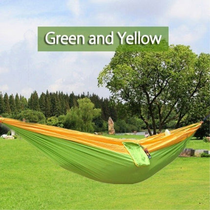 Portable Nylon Parachute Hammock for Backpacking — One Person, 150 kg