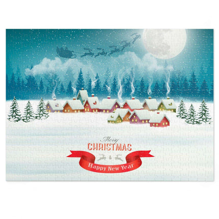 Holiday Joy Puzzle Collection - Perfect Family Activity for Christmas Fun