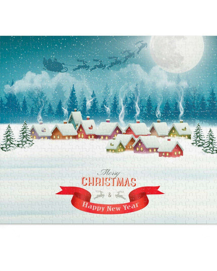 Holiday Joy Puzzle Collection - Perfect Family Activity for Christmas Fun