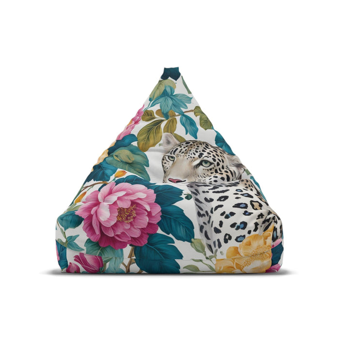Leopard Print Bean Bag Chair Cover - Luxurious, Modern, and Durable