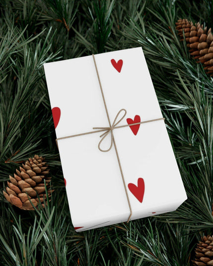 Luxurious Eco-Friendly Valentine Gift Wrapping Paper - Crafted in the USA