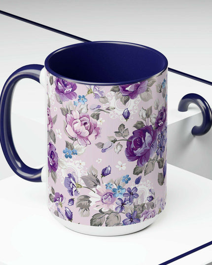 Elegant Duo: Maison Two-Tone Ceramic Coffee Cups