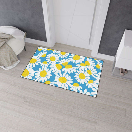 Personalized Chic Daisy Non-Slip Floor Mat for Stylish Home Interiors