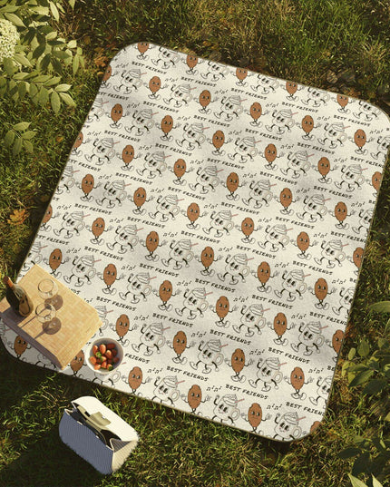 Sophisticated Outdoor Luxury Blanket for Elegant Picnics