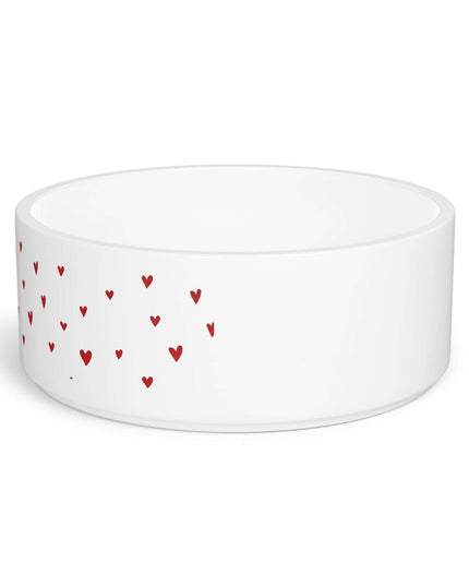 Customized Artisan Ceramic Pet Bowl with Distinctive Artwork