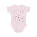 Baby Hearts of Love Organic Cotton Baby Bodysuit with Ethical Certifications