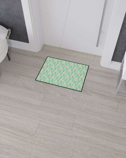 Luxury Blue Blossom Floor Mat: A Touch of Elegance for Your Home