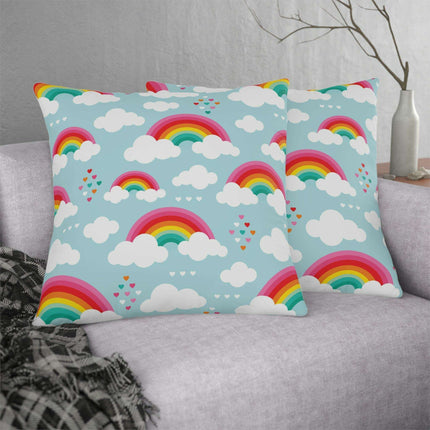 Elegant Weather-Resistant Cushion Set with Hidden Zipper Closure