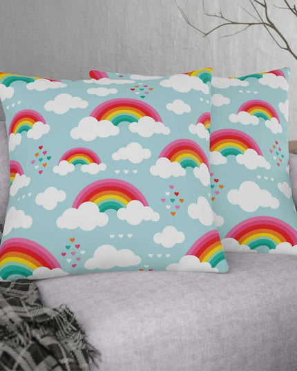 Elegant Weather-Resistant Cushion Set with Hidden Zipper Closure