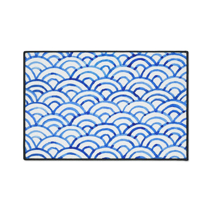 Vintage Fish Scale Personalized Area Mat - Stylish and Reliable