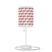 Customizable Valentine’s Luxe Steel Table Lamp with Exquisite Shade