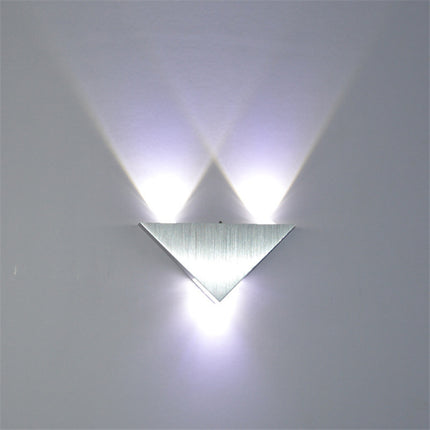 Aluminum Triangle LED Wall Light 12V For Home Decor