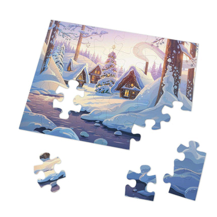 Personalized Holiday Jigsaw Puzzle Set