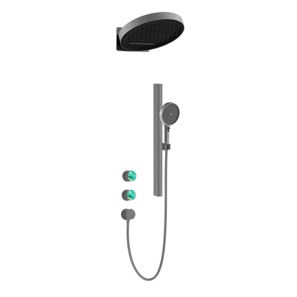 Concealed Shower Set | Full Copper, Digital Disp