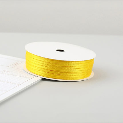Peekaboo Studio 2mm Double-Sided Silk Ribbon for DIY Packaging
