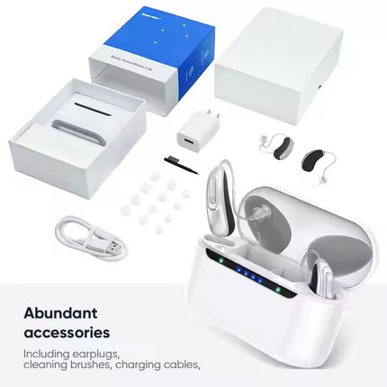 Peekaboo Studio Bluetooth Hearing Aid - 16 Channels, Rechargeable, APP