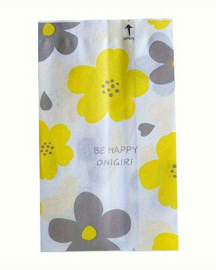 50-Pack Eco-Conscious Paper Bags for Takeaway Rolls and Sandwiches, Oil-Resistant, Microwave Safe