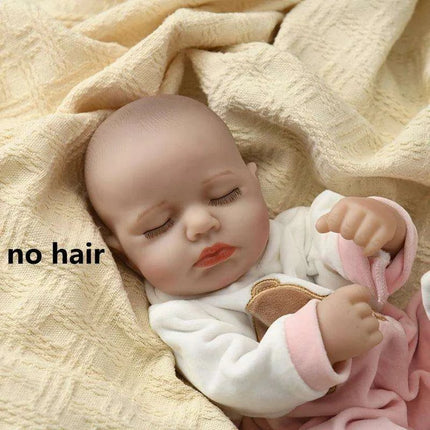 16-Inch Lifelike Reborn Baby Girl Doll - Realistic Full Vinyl Body with Outfit, Ideal for Gifts and Collectors - Très Elite