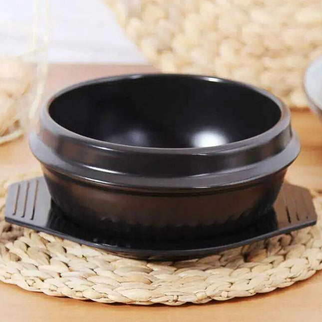 16-Piece Dolsot Stone Bowl Set for Authentic Korean Dining - Perfect for Bibimbap, Ramen, and Soups