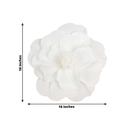 AliKopy 4 Pack 16" Large Real Touch Foam Roses - Perfect for DIY Craft