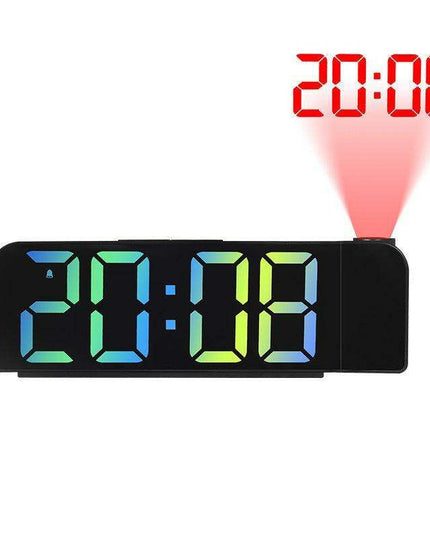 LED Digital Alarm Clock with Time Projection Function
