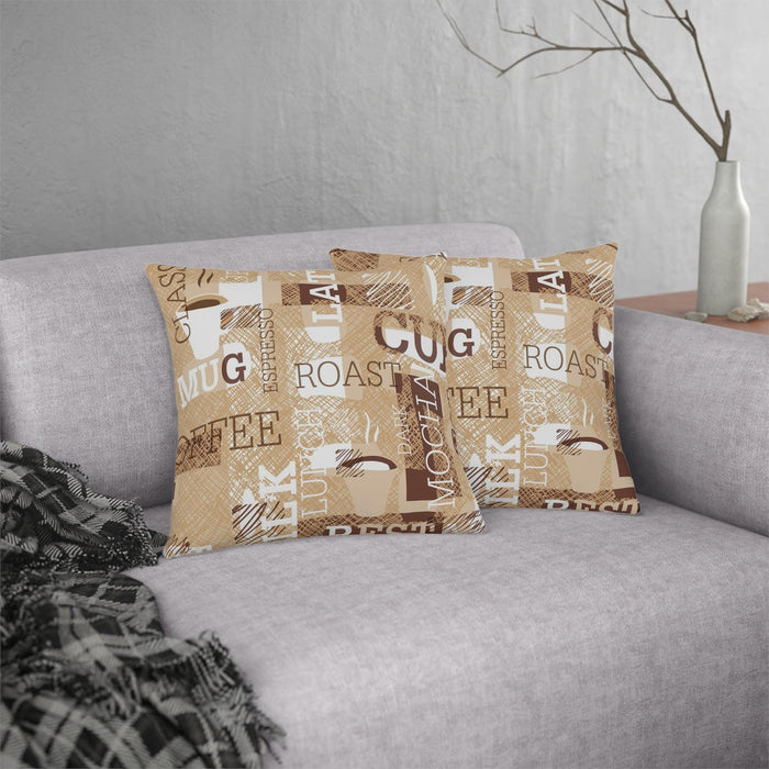 Water-Resistant Floral Outdoor Cushion Collection - Stylish and Durable Polyester Set