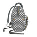 Sophisticated Geometric Diaper Backpack for Discerning Parents