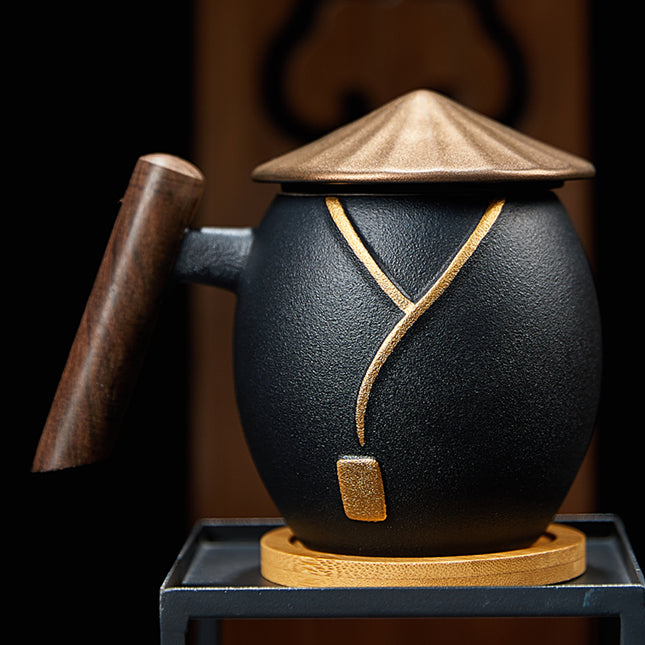 Swordsman With Filter Teacup Sterling Silver Teacup Ceramic Home Offic
