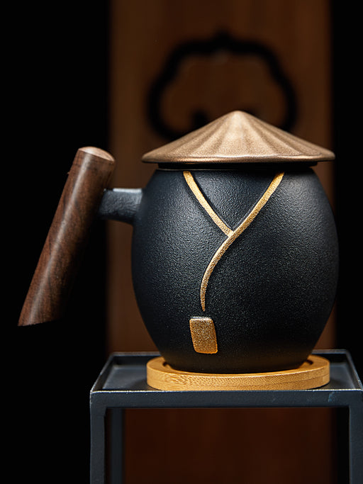 Swordsman With Filter Teacup Sterling Silver Teacup Ceramic Home Offic