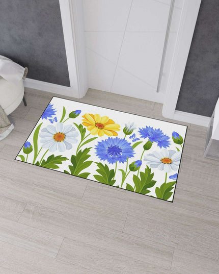 Sophisticated Black Trim Luxury Floor Mat Collection - Premium Quality with Non-Slip Feature