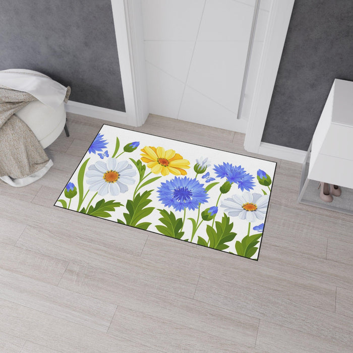 Chamomile Opulent Floor Mat with Anti-Slip Backing