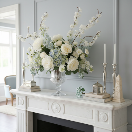 Peekaboo Studio Artificial Berry Flower Arrangement - Vibrant & Realis