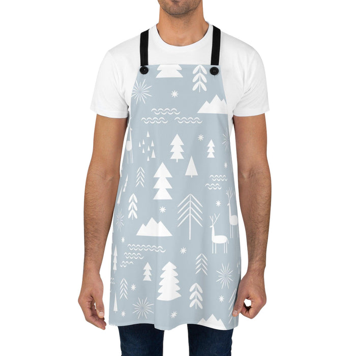 Elite Christmas Twill Lightweight Apron for Culinary Enthusiasts