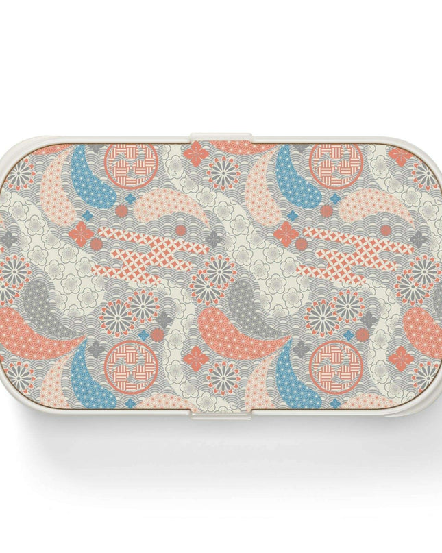 Customizable Elegant Japanese Bento Lunch Box with Stylish Wooden Lid - Transform Your Lunchtime Experience