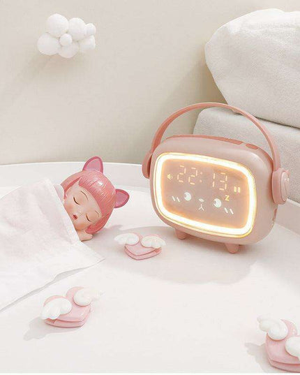 Guardian Angel Time Keeper for Children | Interactive Digital Clock with LED Night Light