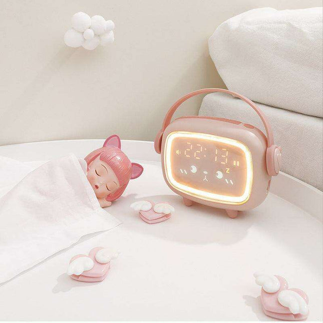 Guardian Angel Time Keeper for Children | Interactive Digital Clock with LED Night Light