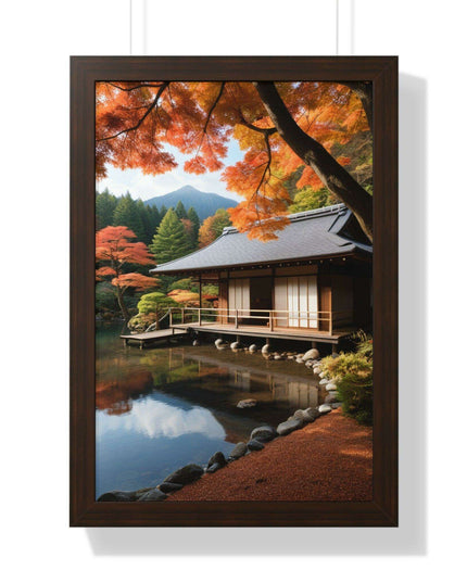 Tranquil Japanese Zen Garden Wall Art - Eco-Friendly Decor for a Serene Home