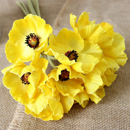 Peekaboo Studio Artificial Flower Mini Wedding Bouquet - Elegant & Dur