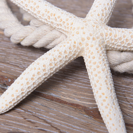 Starfish Woven Cotton Curtain Tieback