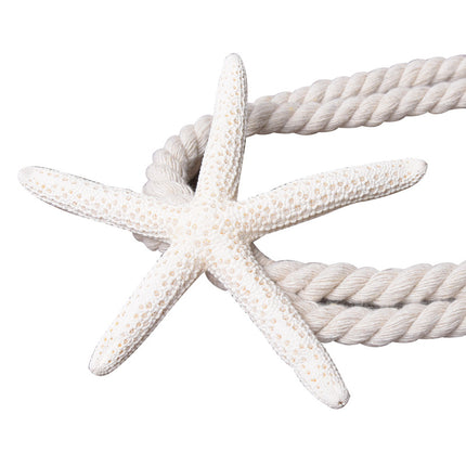 Starfish Woven Cotton Curtain Tieback