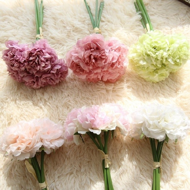 Peekaboo Studio Peony Artificial Flower - Realistic Design, UV Resista