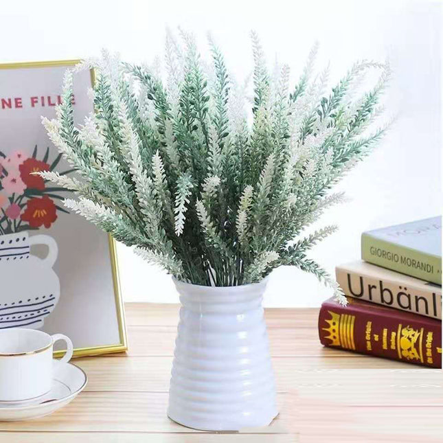 Peekaboo Studio Lavender Artificial Flower in Decorative Potted Design