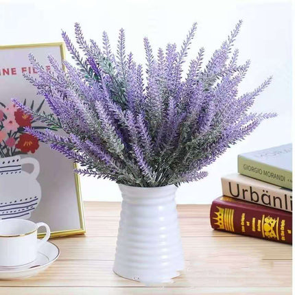 Peekaboo Studio Lavender Artificial Flower in Decorative Potted Design