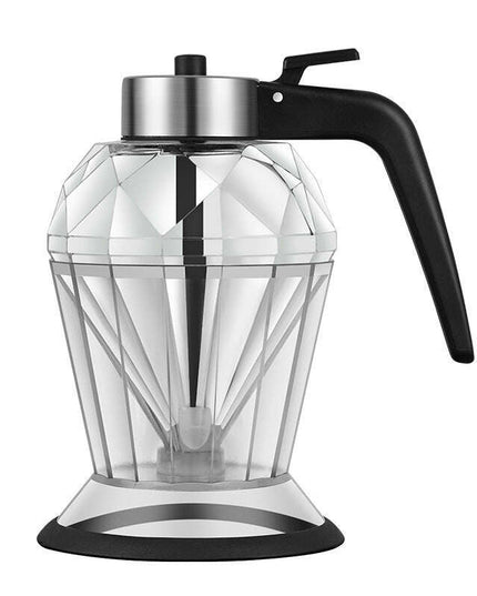 Exquisite Diamond-Shaped Glass Oil Dispenser - Drip-Free Multi-Purpose Kitchen Tool for Oils, Honey, and Condiments