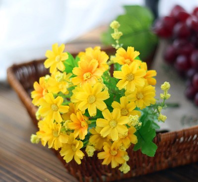 Peekaboo Studio Silk Artificial Flowers - Small, Fresh Look, Durable